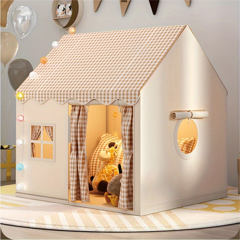 Fun Kids Playhouse Tent with Doors and Windows