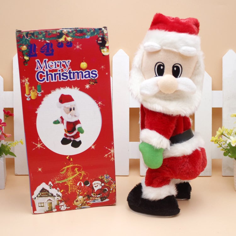 Fun Dancing Santa Claus Figurine