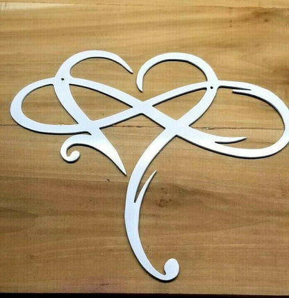 Lovely Metal Heart Wall Decor