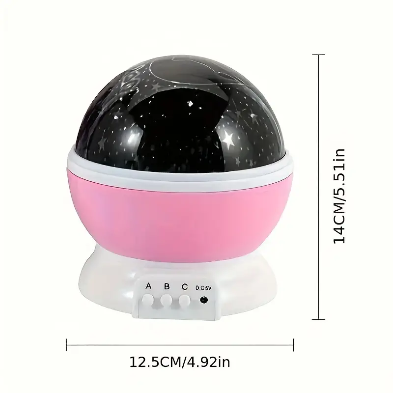 Galaxy Night Light Projector with Music and Colors