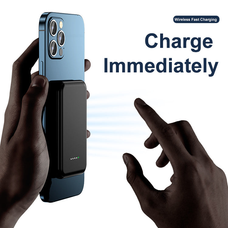 Portable Magnetic Phone Charger 5000mAh Battery Pack