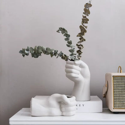 Stylish Handmade Ceramic Flower Vase Decor