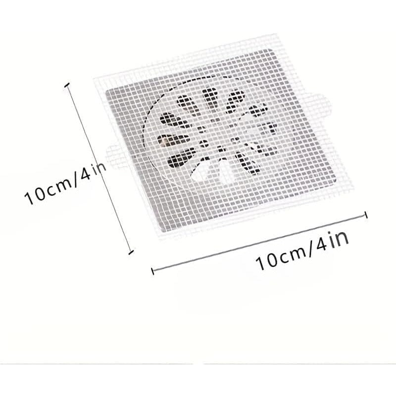 Easy Clean Drain Stickers - Hair Stopper & Bug Blocker