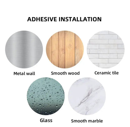 Easy Install Wall Paper Towel Holder 2-Piece Set