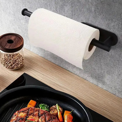 Easy Install Wall Paper Towel Holder 2-Piece Set - Yeezlab