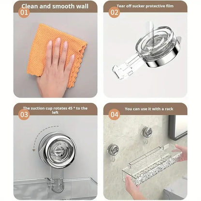 Strong Suction Cup Wall Storage Holder