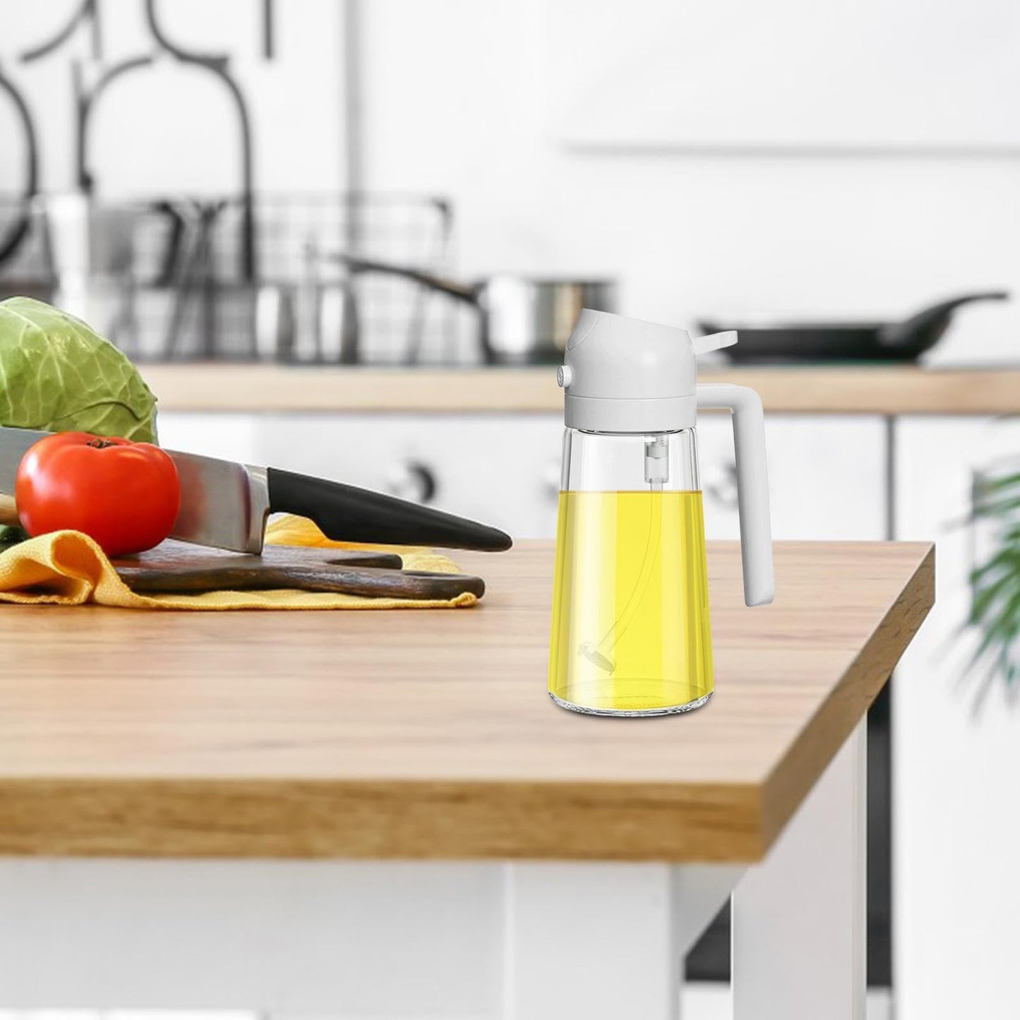 Easy Oil Spray Dispenser Bottle for Healthy Cooking