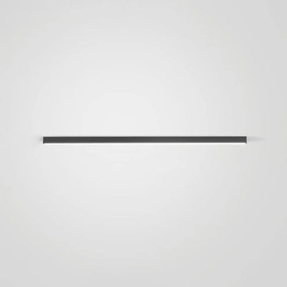 Sleek Black LED Ceiling Light Modern Linear Design