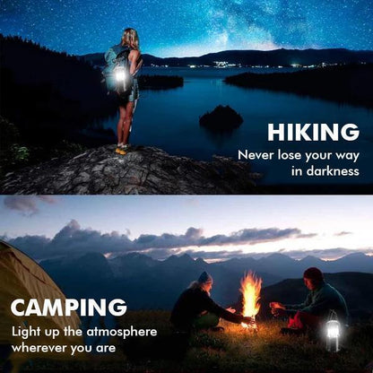 Portable 3-in-1 Solar Powered Camp Light