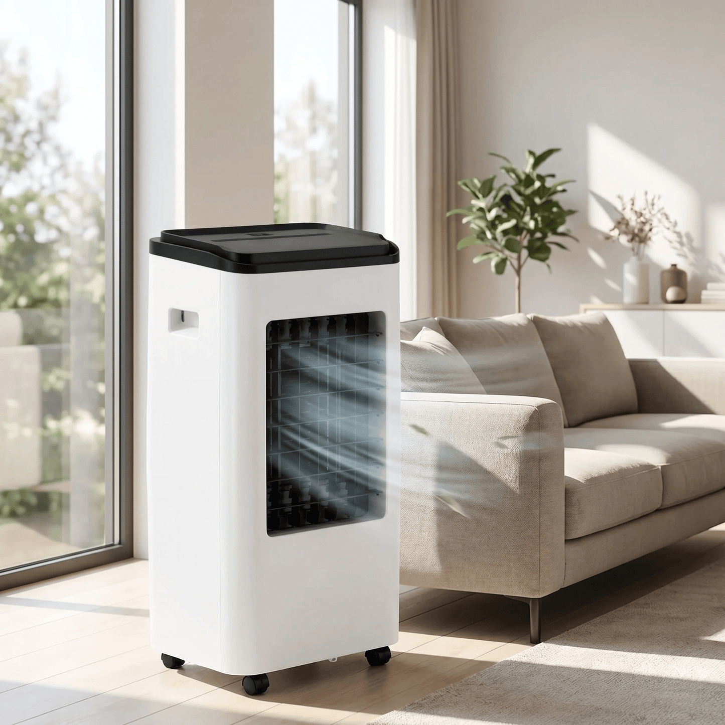Portable Air Conditioner 3-in-1 Cooling Dehumidifying Fan BTU - yeezlab