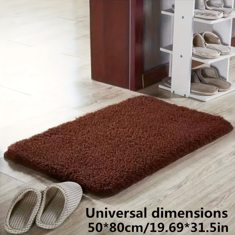 Luxury Plush Bathroom Mat - Ultra Soft Non Slip Bathmat