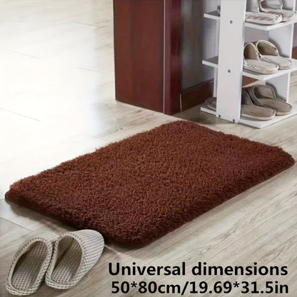 Luxury Plush Bathroom Mat - Ultra Soft Non Slip Bathmat