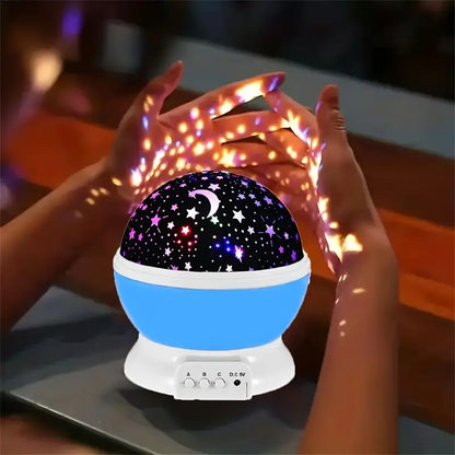 Galaxy Night Light Projector with Music and Colors