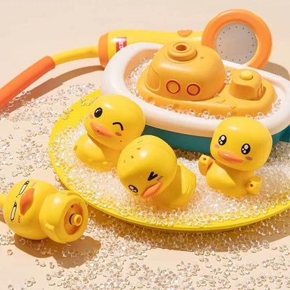 Colorful Duck Water Spray Toy for Kids Bath Time