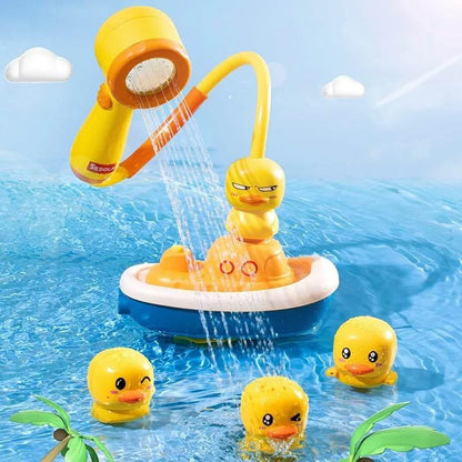 Colorful Duck Water Spray Toy for Kids Bath Time