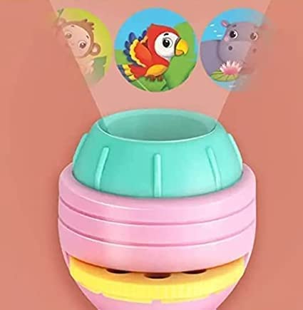 Colorful Animal Night Light Projector Toy for Kids