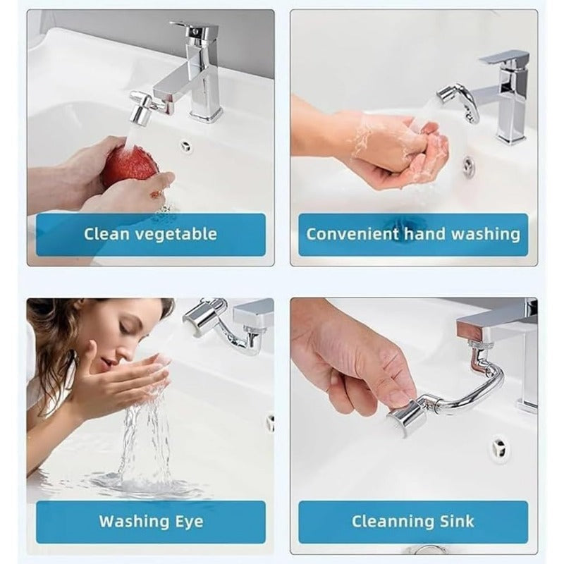 360 Spin Faucet Extender Sink Adapter