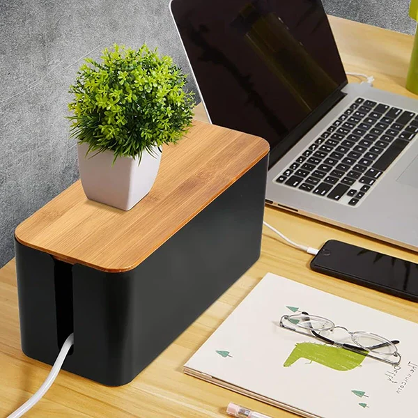 Cable Storage Box for Organized Cord Control