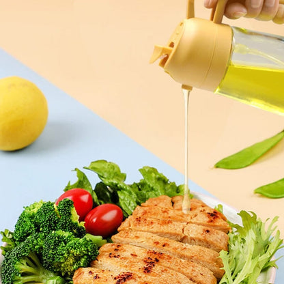Premium Glass Oil Spray Bottle Dispenser