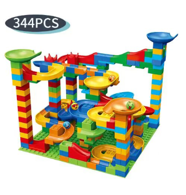 Fun Marble Run Building Blocks Set