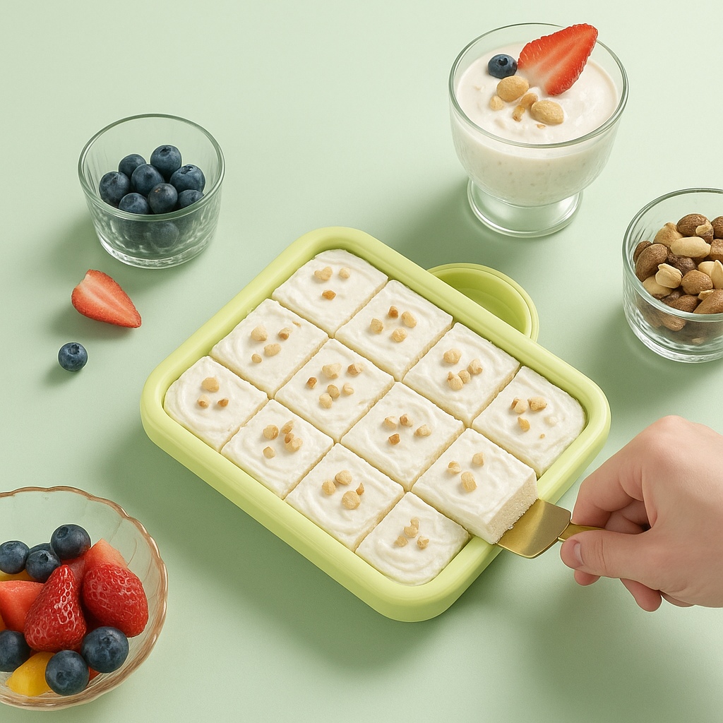 Quick Frozen Treat Ice Cream Maker Tray
