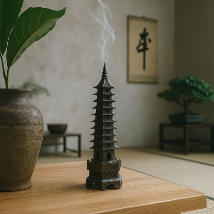Calming Tower Incense Burner for Home Decor