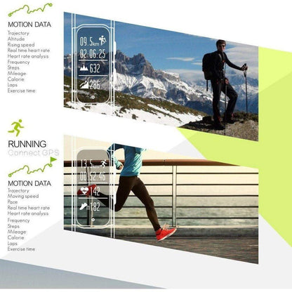 Premium GPS Waterproof Fitness Smartwatch