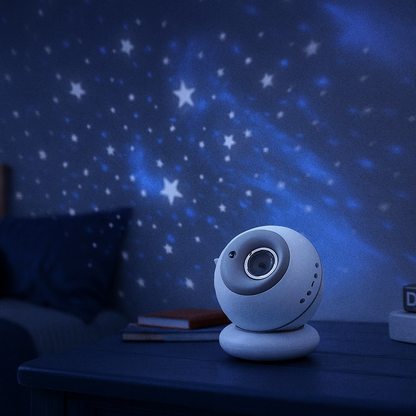 Colorful Galaxy Star Night Light Projector