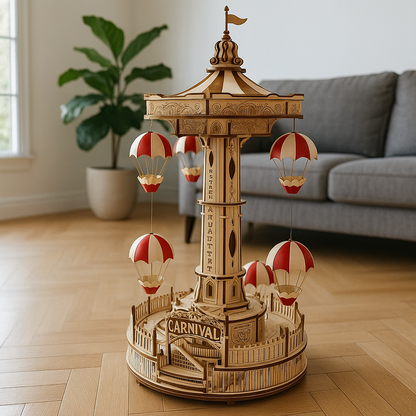Fun 3D Wooden Puzzle Carnival Game Kit