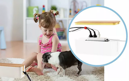 Cable Storage Box for Organized Cord Control