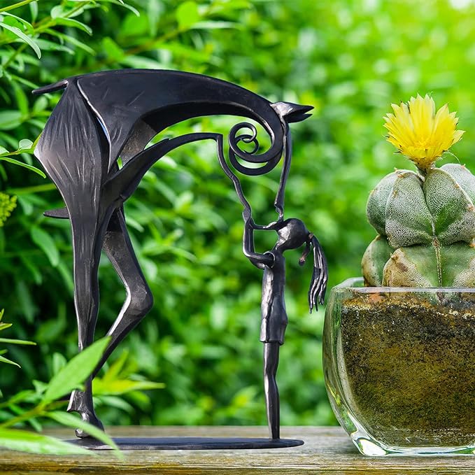 Contemporary Iron Horse Figurine