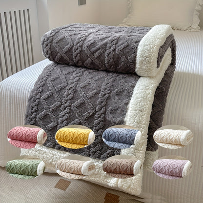 Cozy Plush Throw Blanket for Soft Warmth - Yeezlab