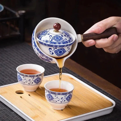 Classic Ceramic Chinese Tea Set - Yeezlab