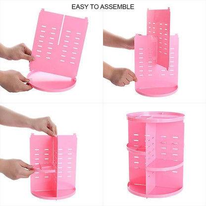 Rotating Desk Storage Organizer