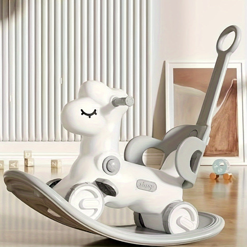 Fun Kids Rocking Horse Balance Bike Trainer