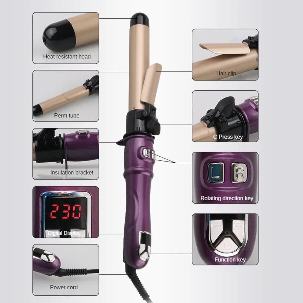 Quick Cordless Curling Iron for Easy Curls