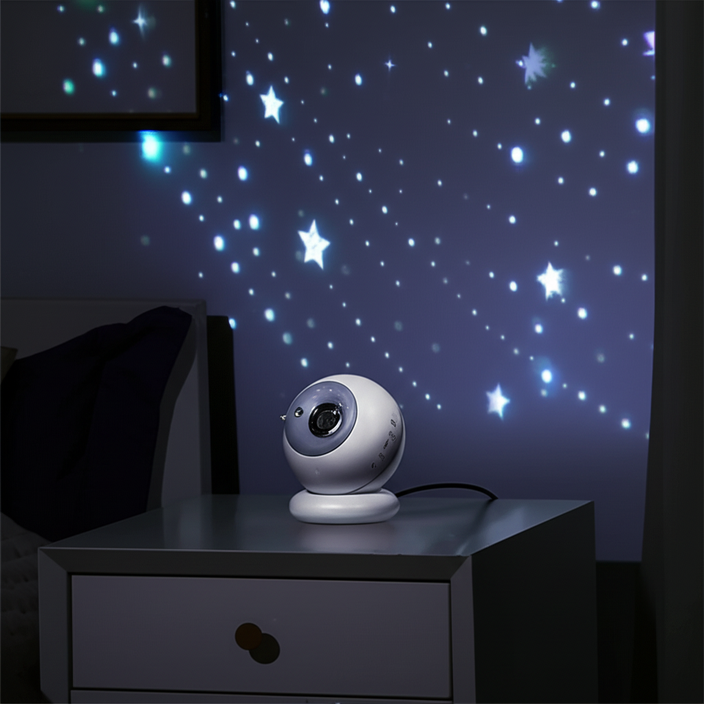 Colorful Galaxy Star Night Light Projector