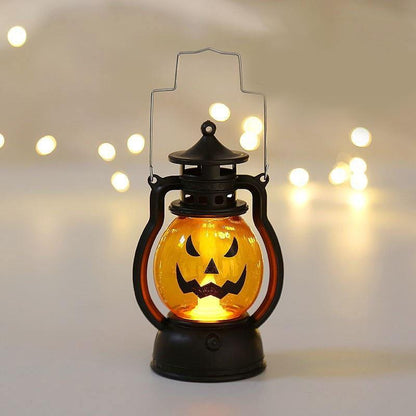 Small Spooky Pumpkin Lantern Light