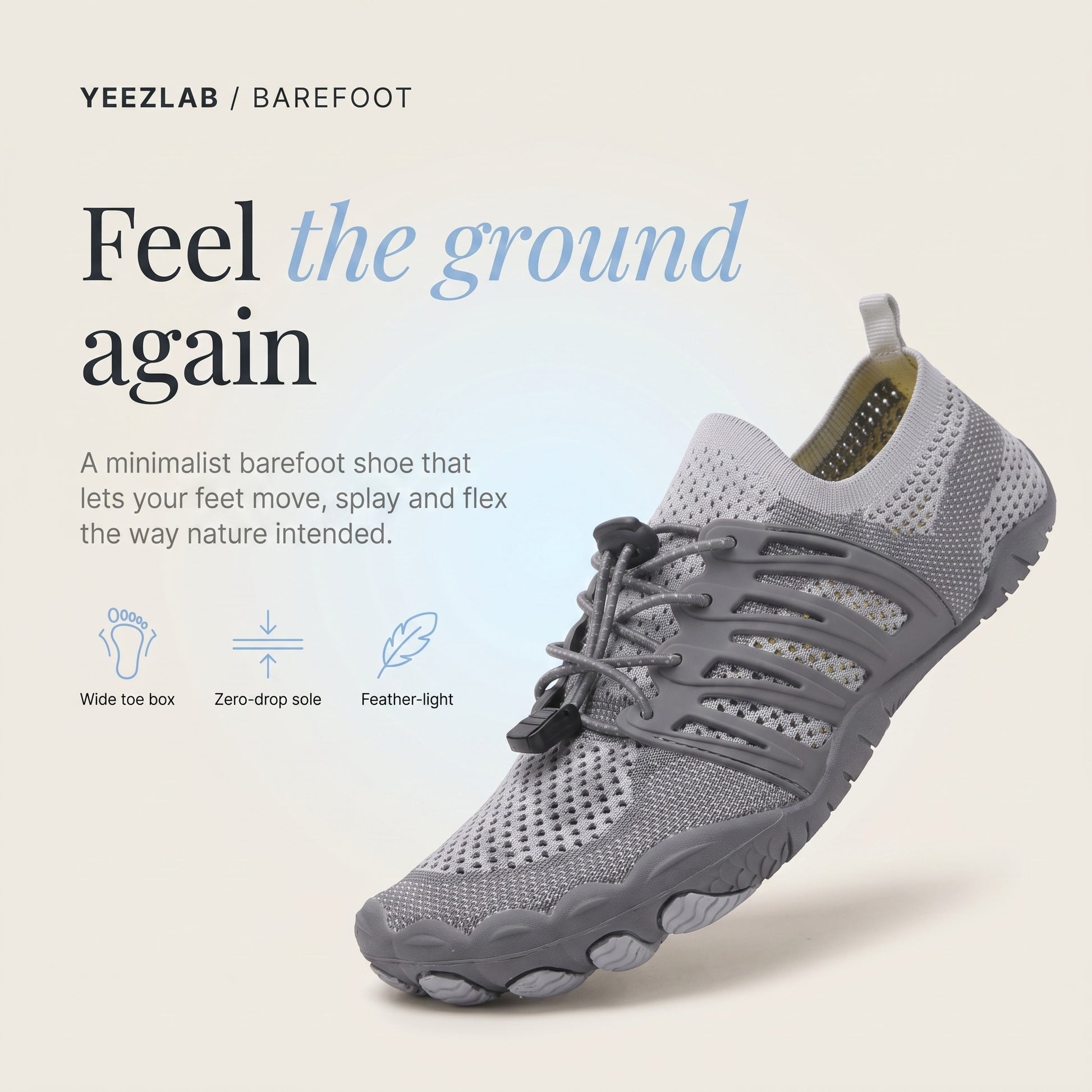 Finger Barefoot Shoes - Feel the ground again