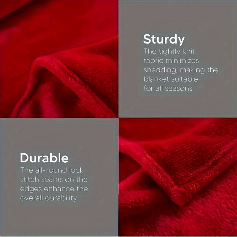 Soft Plush Fleece Blanket for All Seasons