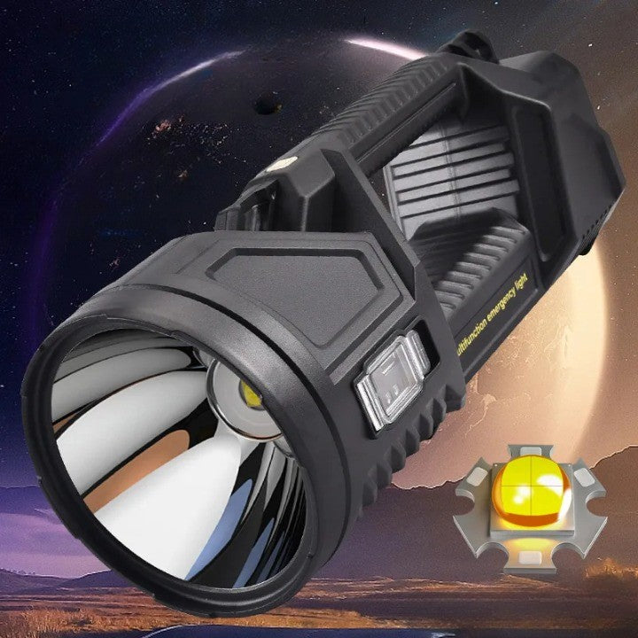 Rechargeable High-Power LED Flashlight - Yeezlab