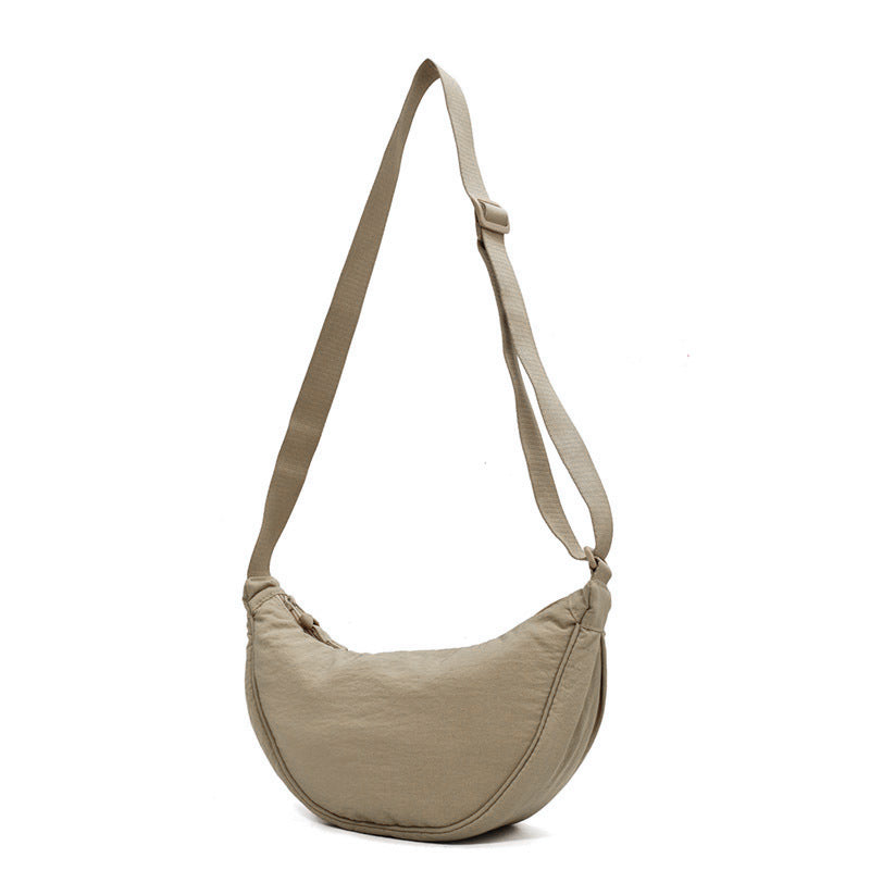 Casual Ladies Dumpling Crossbody Bag