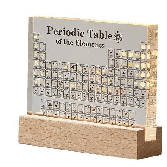 Science Element Table Desk Display