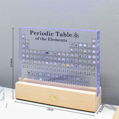 Science Element Table Desk Display