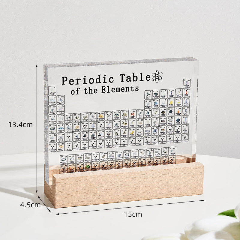 Science Element Table Desk Display