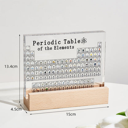 Science Element Table Desk Display