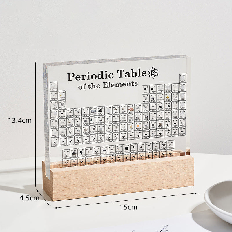 Science Element Table Desk Display