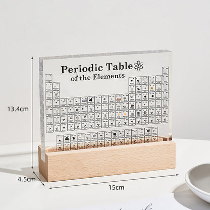 Science Element Table Desk Display