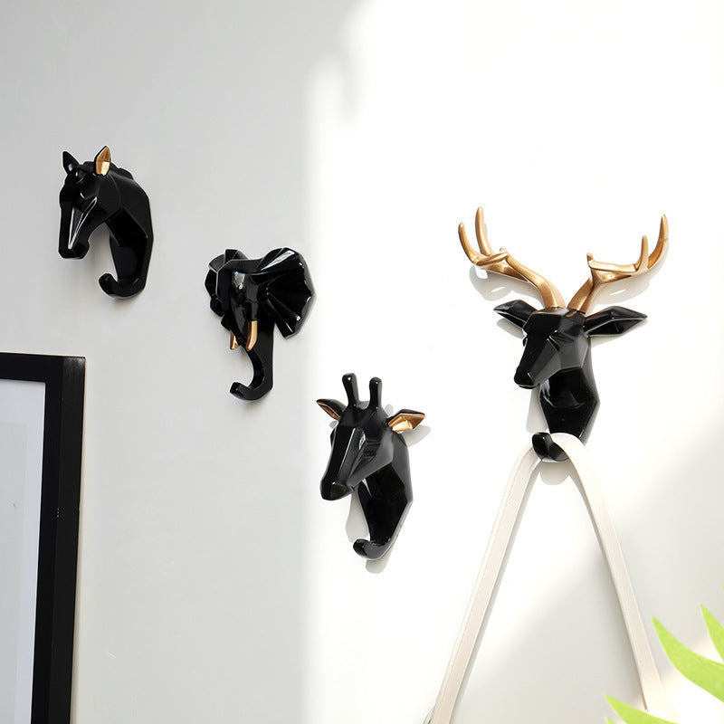 Fun Animal Wall Key Holder Adorable Coat Hook
