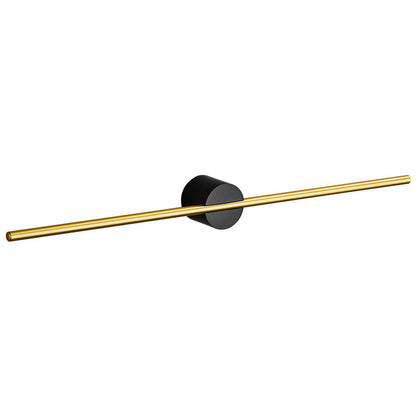 Elegant Gold Adjustable Single Bar Bathroom Towel Rack